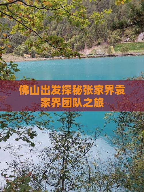 佛山出发探秘张家界袁家界团队之旅