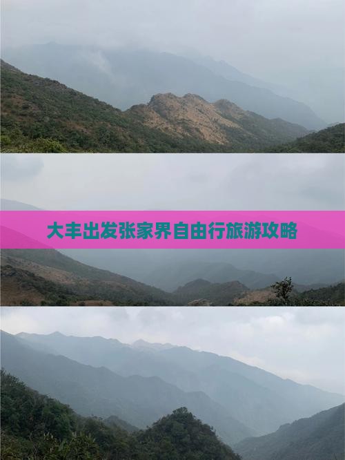 大丰出发张家界自由行旅游攻略