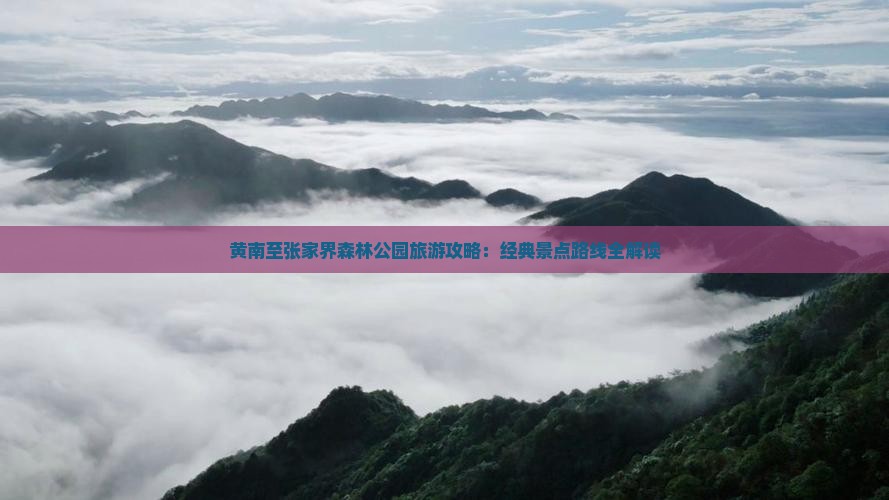 黄南至张家界森林公园旅游攻略：经典景点路线全解读