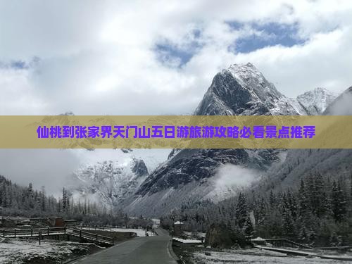 仙桃到张家界天门山五日游旅游攻略必看景点推荐
