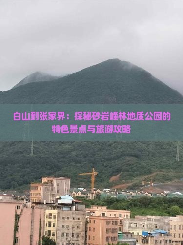 白山到张家界:探秘砂岩峰林地质公园的特色景点与旅游攻略 白山到张家界:探秘砂岩峰林地质公园的特色景点与旅游攻略
