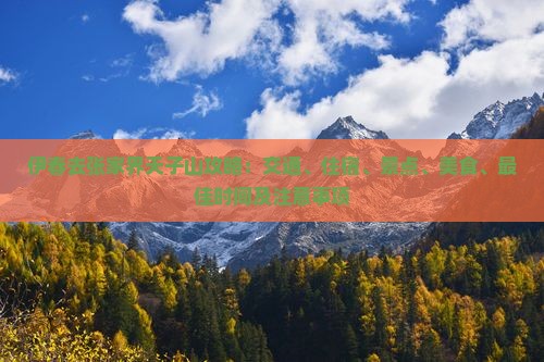 伊春去张家界天子山攻略