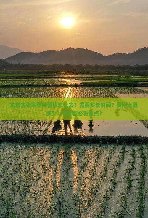 龙岩去张家界芙蓉镇景点