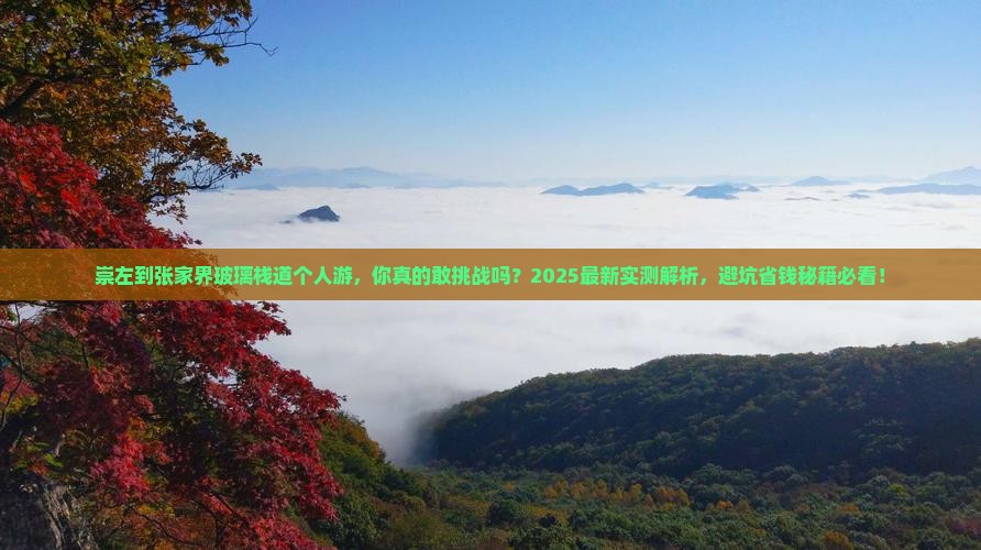 崇左到张家界玻璃栈道个人游