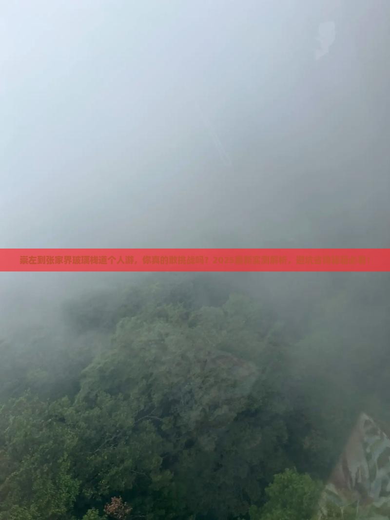 崇左到张家界玻璃栈道个人游
