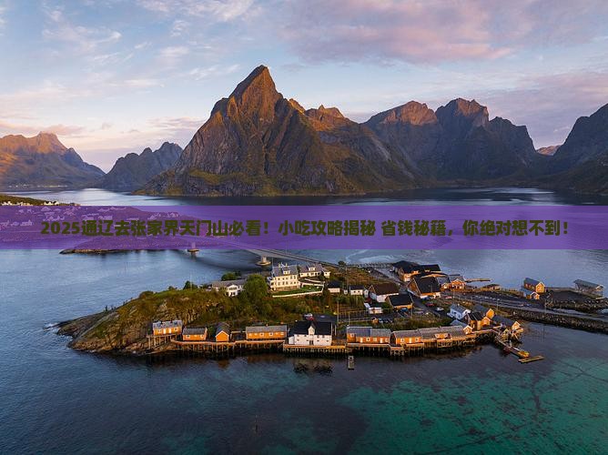 通辽市去张家界天门山旅游小吃