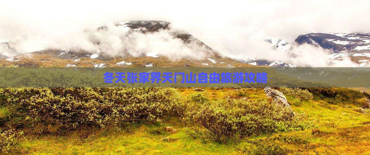 冬天到张家界天门山自由团