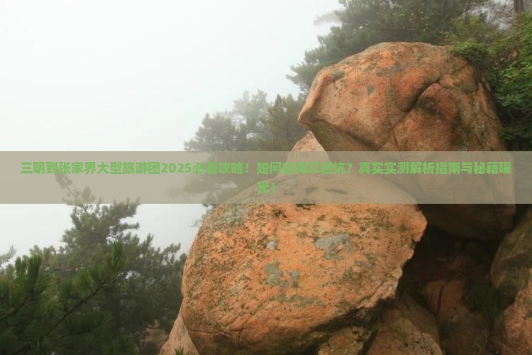 三明到张家界大型旅游团