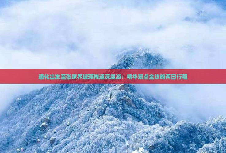 通化出发至张家界玻璃栈道深度游：精华景点全攻略两日行程