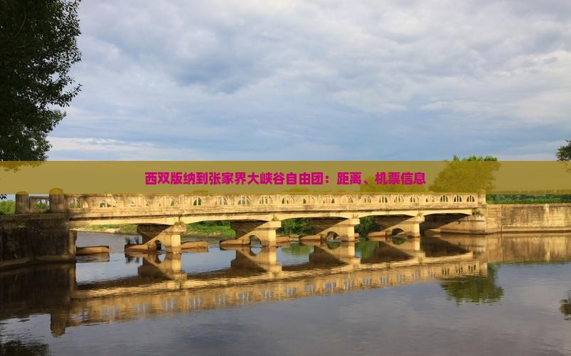 西双版纳到张家界大峡谷自由团：距离、机票信息