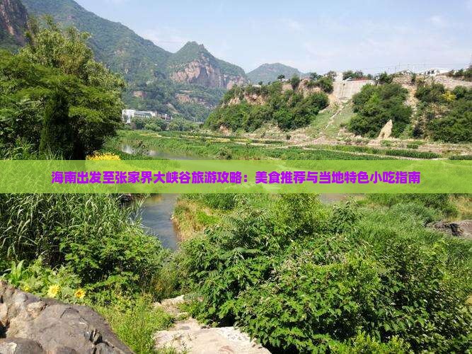 海南出发至张家界大峡谷旅游攻略：美食推荐与当地特色小吃指南