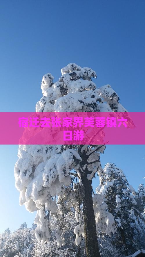 宿迁去张家界芙蓉镇六日游