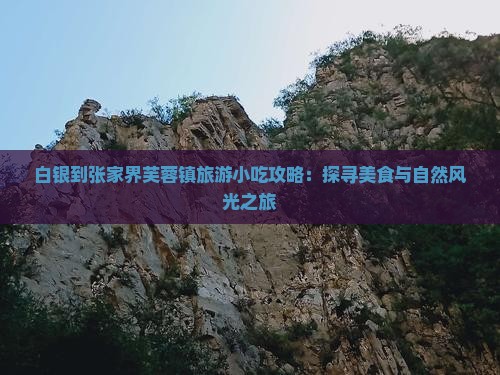 白银到张家界芙蓉镇旅游小吃攻略：探寻美食与自然风光之旅