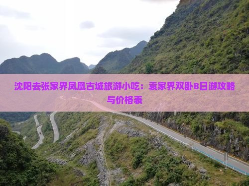沈阳去张家界凤凰古城旅游小吃：袁家界双卧8日游攻略与价格表