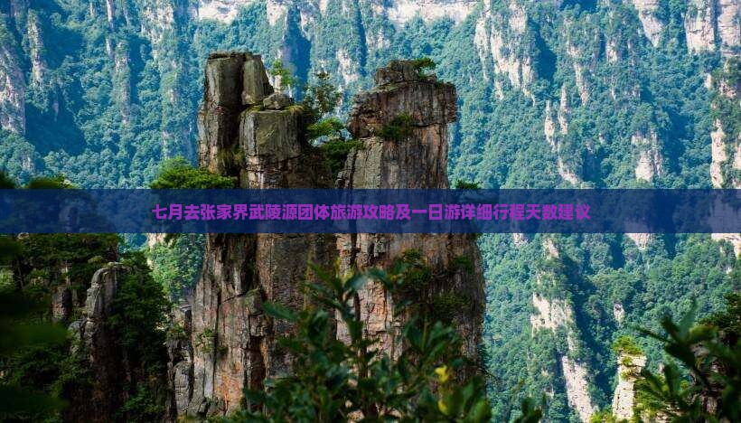 七月去张家界武陵源团体旅游攻略及一日游详细行程天数建议