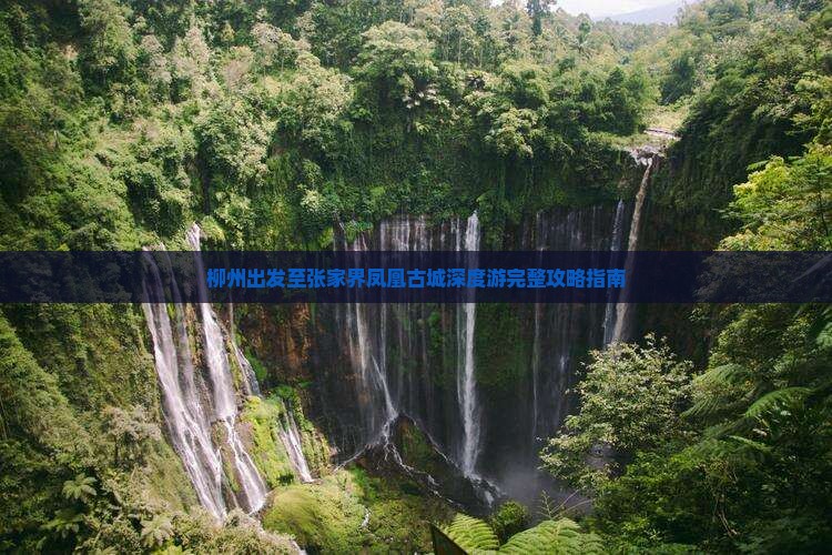 柳州出发至张家界凤凰古城深度游完整攻略指南