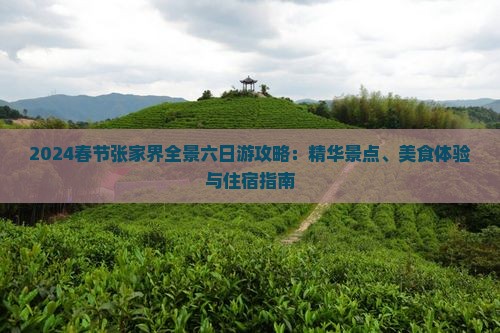 2024春节张家界全景六日游攻略：精华景点、美食体验与住宿指南