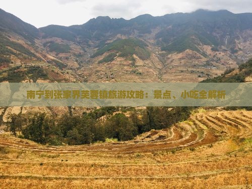 南宁到张家界芙蓉镇旅游攻略：景点、小吃全解析