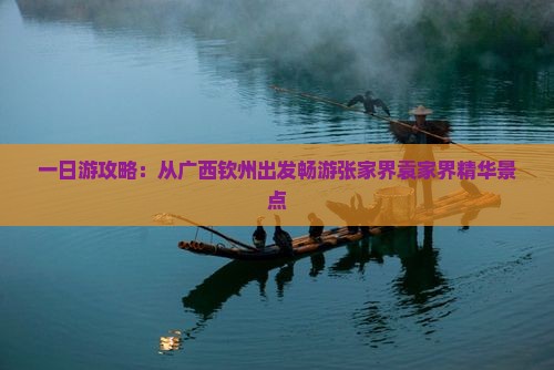 一日游攻略：从广西钦州出发畅游张家界袁家界精华景点