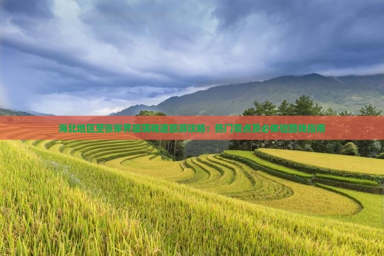 海北地区至张家界玻璃栈道旅游攻略：热门景点及必体验路线指南