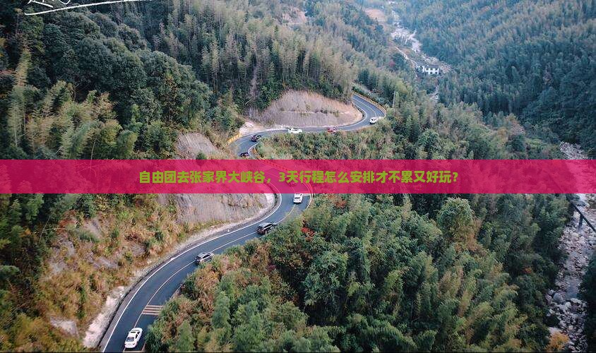 绍兴去张家界大峡谷自由团