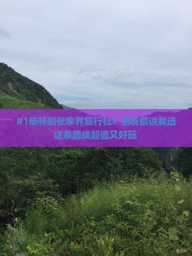 榆林到张家界旅行社