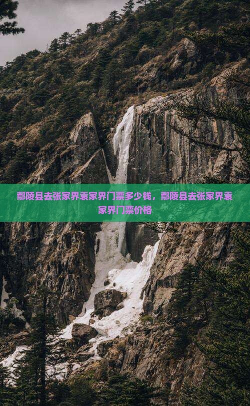 鄢陵县去张家界袁家界门票