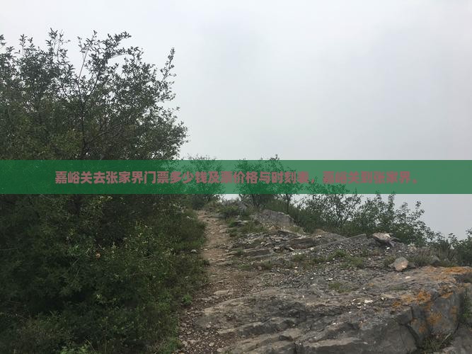 嘉峪关去张家界门票