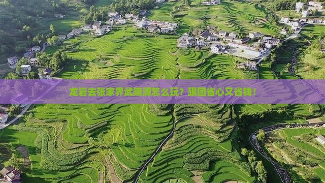 龙岩去张家界武陵源旅行社