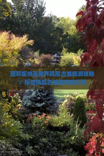 西双版纳去张家界凤凰古城攻略