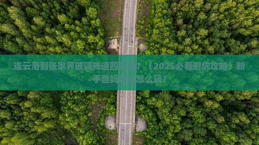 连云港到张家界玻璃栈道四日游