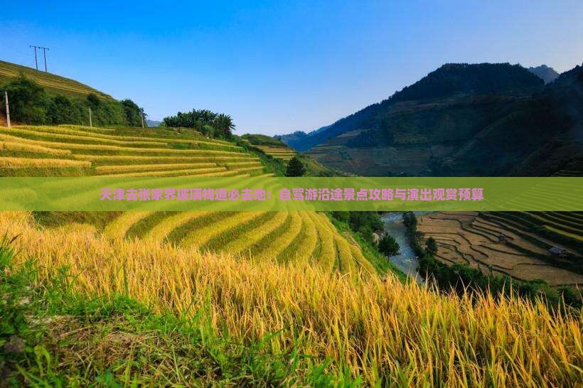 天津去张家界玻璃栈道必去地：自驾游沿途景点攻略与演出观赏预算