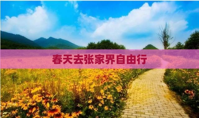 春天去张家界自由行