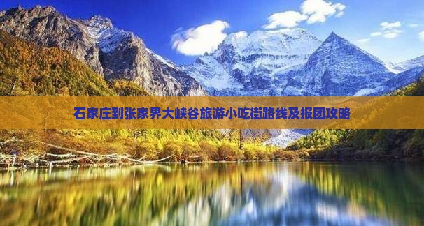 石家庄到张家界大峡谷旅游小吃街路线及报团攻略