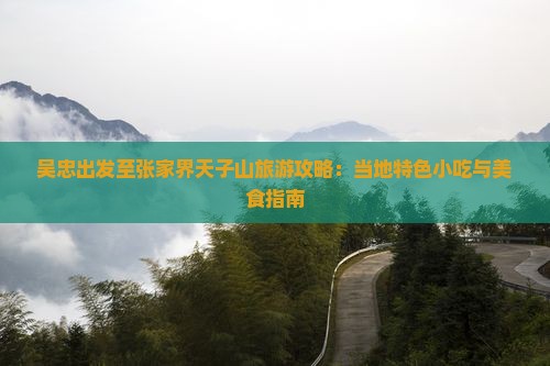 吴忠出发至张家界天子山旅游攻略：当地特色小吃与美食指南