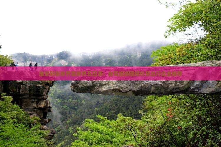 淮安到张家界袁家界五日游：自驾旅游团报价及出行企业推荐