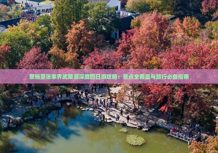 恩施至张家界武陵源深度四日游攻略：景点全覆盖与旅行必备指南