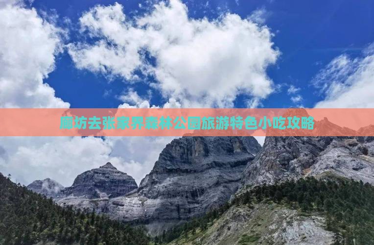 廊坊去张家界森林公园旅游特色小吃攻略