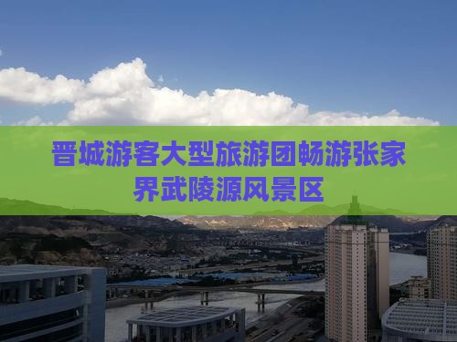 晋城游客大型旅游团畅游张家界武陵源风景区