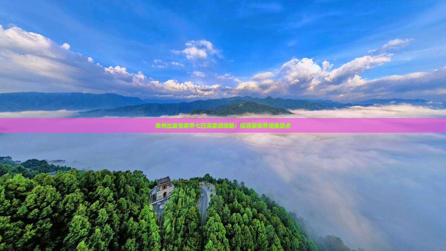 泰州出发张家界七日深度游攻略：探寻袁家界绝美景点