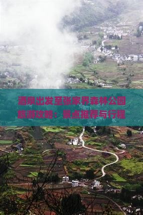 酒泉出发至张家界森林公园旅游攻略：景点推荐与行程规划