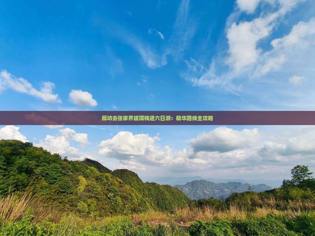 廊坊去张家界玻璃栈道六日游：精华路线全攻略