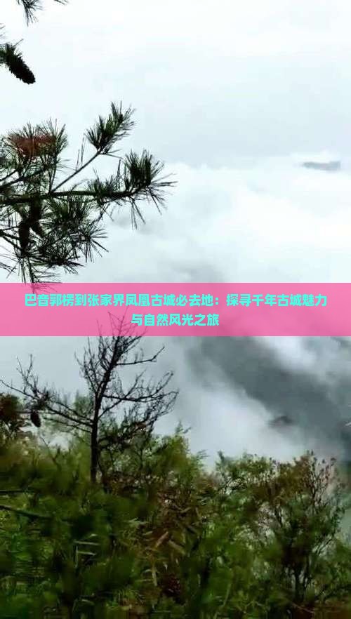 巴音郭楞到张家界凤凰古城必去地：探寻千年古城魅力与自然风光之旅