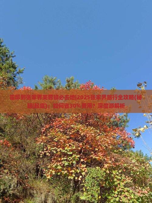 霍邱到张家界芙蓉镇必去地