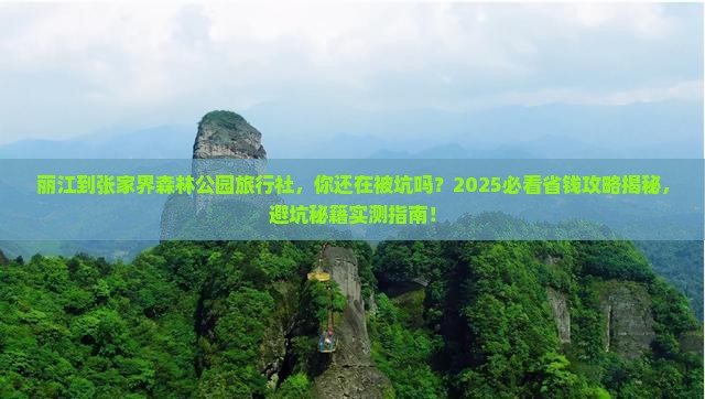 丽江到张家界森林公园旅行社
