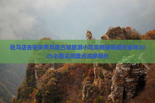 驻马店去张家界凤凰古城旅游小吃 驻马店去张家界凤凰古城旅游小吃