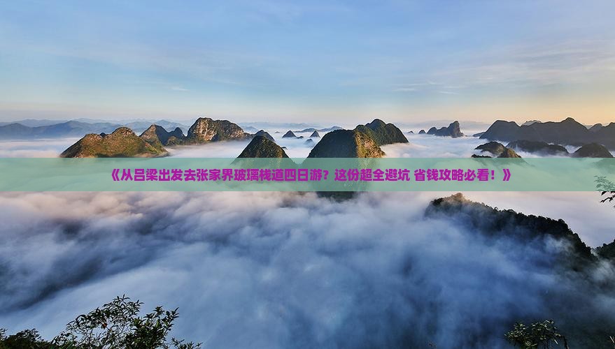 吕梁到张家界玻璃栈道四日游