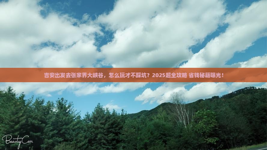 吉安到张家界大峡谷团体旅游