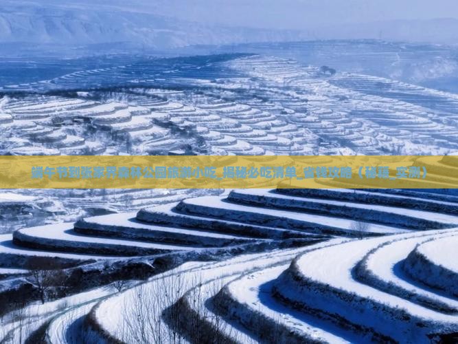 端午节到张家界森林公园旅游小吃 端午节到张家界森林公园旅游小吃