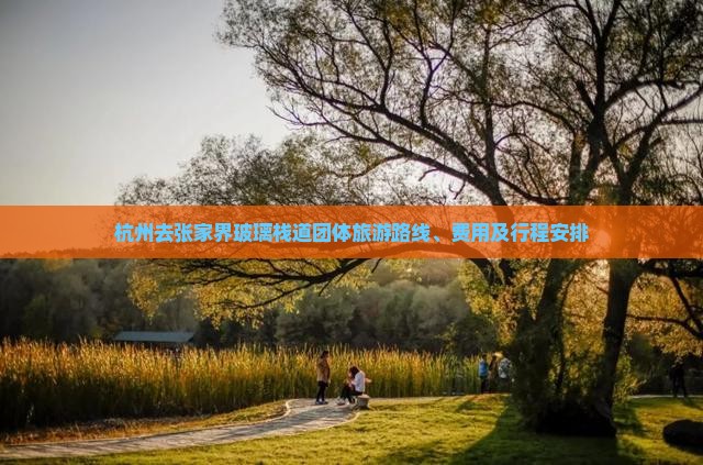 杭州去张家界玻璃栈道团体旅游
